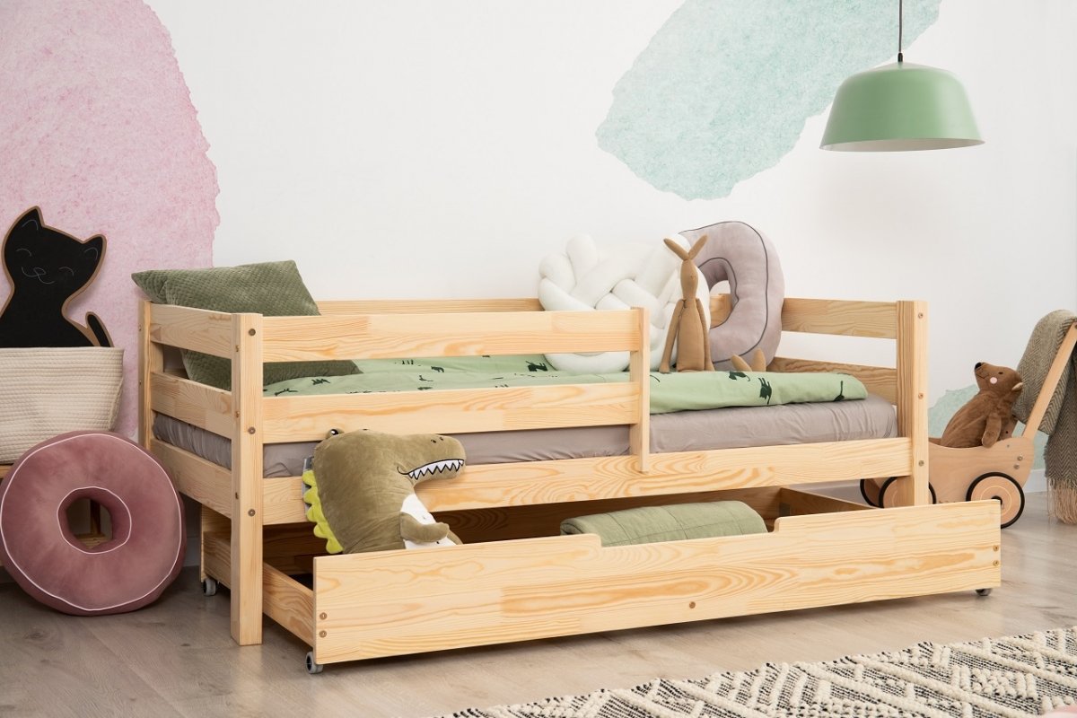 Lit modulable Camille 90x190cm avec option tiroir de rangement